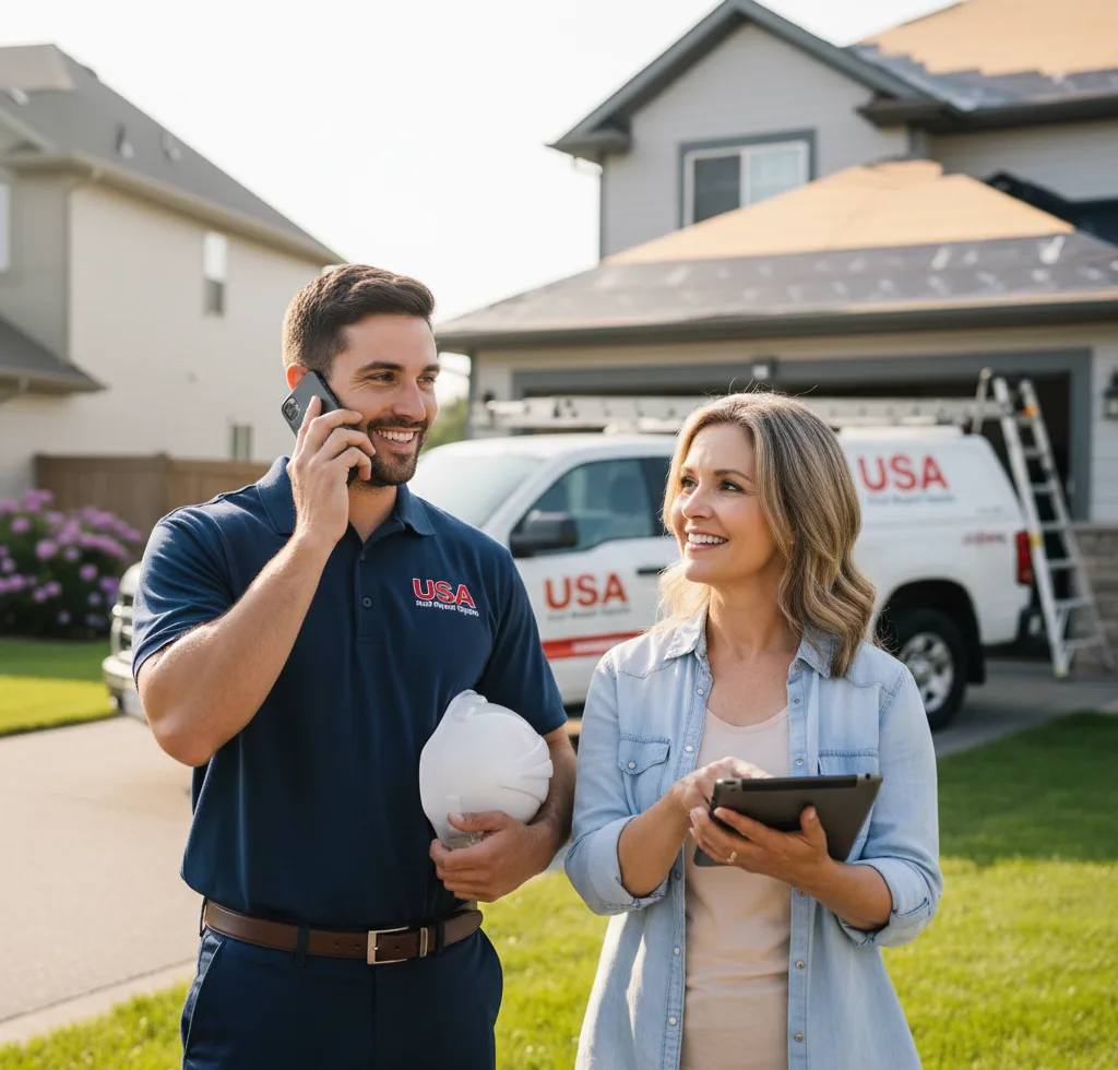 USA Roof Repair Experts customer support in Romulus
